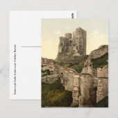 Scarborough Castle, Scarborough, Yorkshire, Vereni Briefkaart (Voorkant / Achterkant)