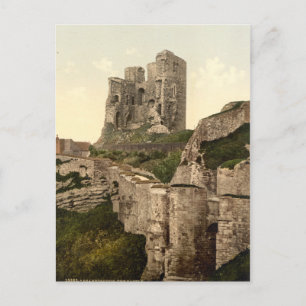Scarborough Castle, Scarborough, Yorkshire, Vereni Briefkaart