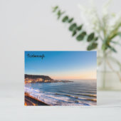 Scarborough Coastline Briefkaart (Staand voorkant)