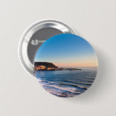 Scarborough Coastline Ronde Button 5,7 Cm (Voorkant /achterkant)