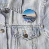 Scarborough Coastline Ronde Button 5,7 Cm (In situ)
