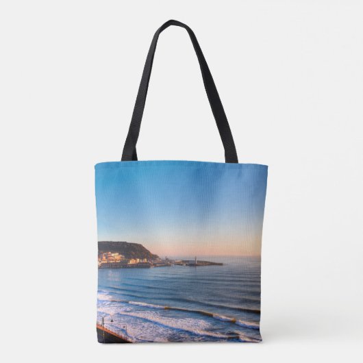Scarborough Coastline Tote Bag (Achterkant)