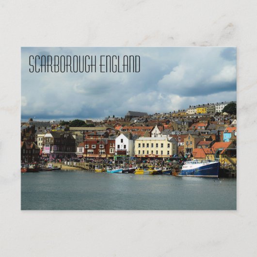Scarborough England Briefkaart (Voorkant)