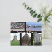 Scarborough England briefkaart (Staand voorkant)