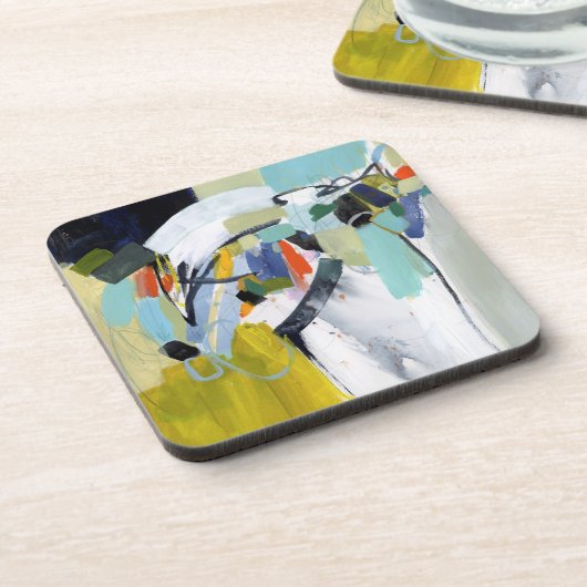 Scarborough Fair - Abstract Bier Onderzetter (Linkerzijde)