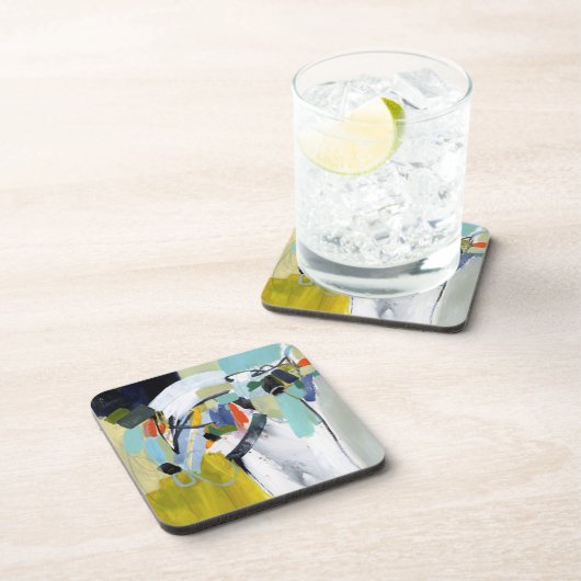 Scarborough Fair - Abstract Bier Onderzetter (Rechterzijde)