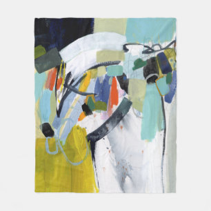 Scarborough Fair - Abstract Fleece Deken