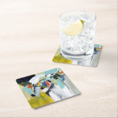 Scarborough Fair - Abstract Kartonnen Onderzetters (Insitu)