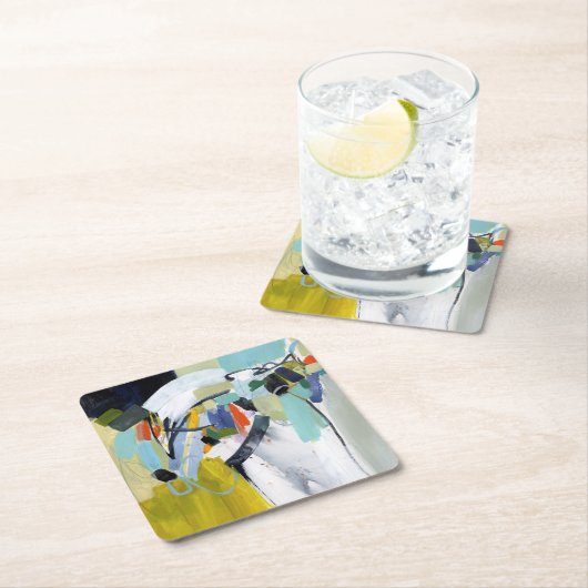 Scarborough Fair - Abstract Kartonnen Onderzetters (Insitu)