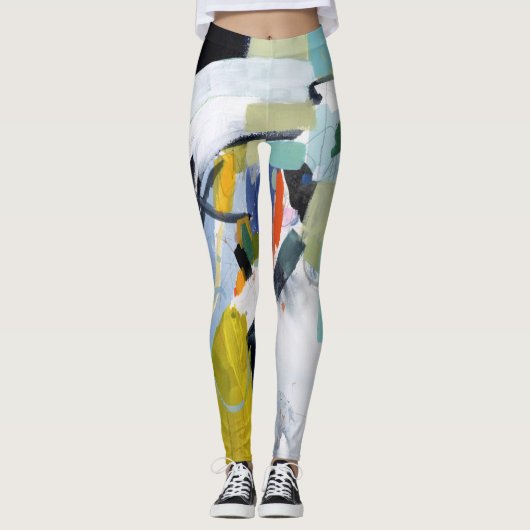 Scarborough Fair - Abstract Leggings (Voorkant)