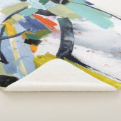 Scarborough Fair - Abstract Sherpa Deken (3/4)