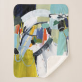 Scarborough Fair - Abstract Sherpa Deken (Voorkant)