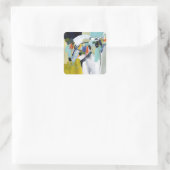 Scarborough Fair - Abstract Vierkante Sticker (Tas)