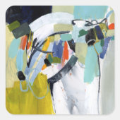 Scarborough Fair - Abstract Vierkante Sticker (Voorkant)