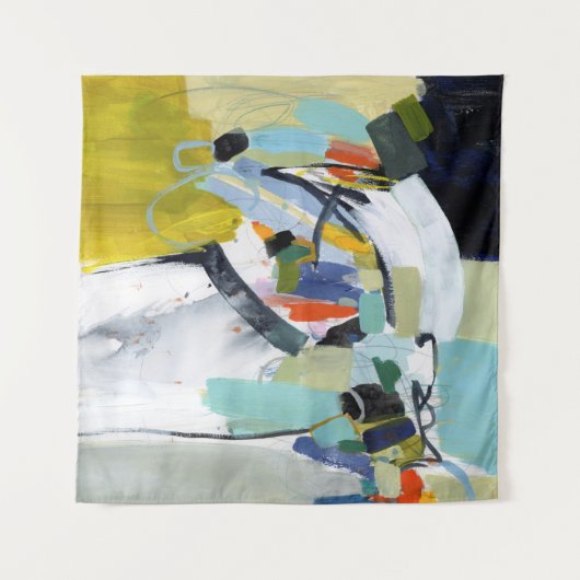 Scarborough Fair - Abstract Wandkleed (Voorkant (horizontaal))