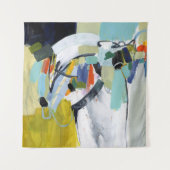 Scarborough Fair - Abstract Wandkleed (Voorkant)