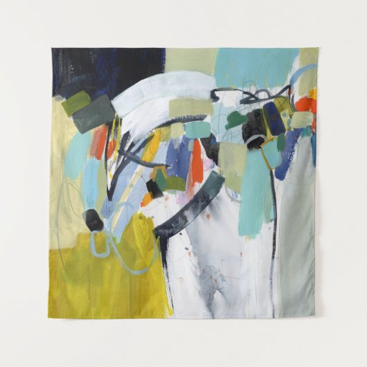 Scarborough Fair - Abstract Wandkleed (Voorkant)