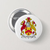Scarborough Family Crest Ronde Button 5,7 Cm (Voorkant /achterkant)