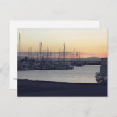 Scarborough Harbour at dusk, Queensland, Australië Briefkaart (Voorkant / Achterkant)