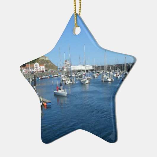 Scarborough-haven Keramisch Ornament (Links)