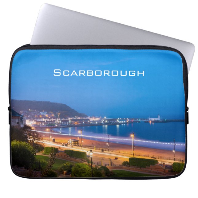 Scarborough South Sands Laptop Sleeve (Voorkant)