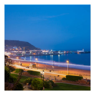 Scarborough South Sands Perfect Poster