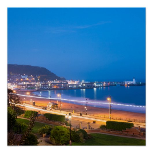 Scarborough South Sands Perfect Poster (Voorkant)