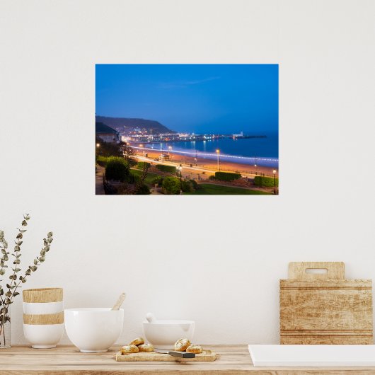 Scarborough South Sands Poster (Keuken)