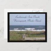 Scarborough State Beach, Rhode Island Briefkaart (Voorkant / Achterkant)