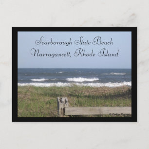 Scarborough State Beach, Rhode Island Briefkaart