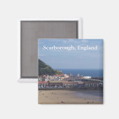 Scarborough strandmagneet magneet (Voorkant / Achterkant)