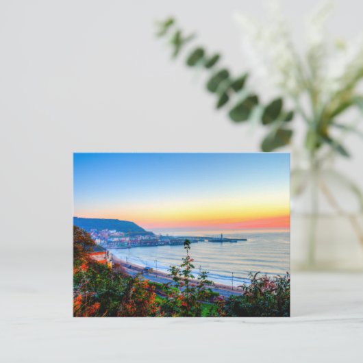 Scarborough Sunrise Briefkaart (Staand voorkant)