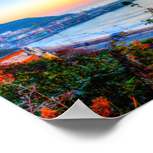 Scarborough Sunrise Poster (Hoek)