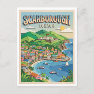 Scarborough Trinidad en Tobago Briefkaart