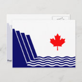 Scarborough, vlag Ontario Briefkaart (Voorkant / Achterkant)