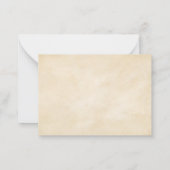 Scarce Large Blue Butterfly Specimen  Notitiekaartje (Achterkant)