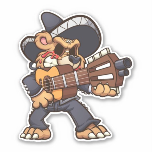 Scare Beer - Mariachi Sticker (Voorkant)