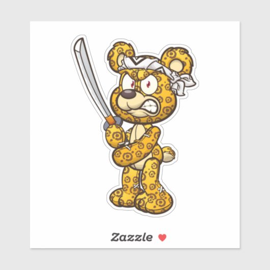 Scare Beer - Samurai Sticker (Vel)