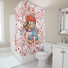 Scare Beer Shower Curtain Douchegordijn