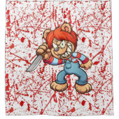 Scare Beer Shower Curtain Douchegordijn (Voorkant)