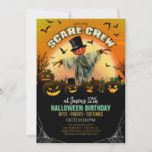 Scare Crew Halloween Verjaardag of Partij ID1001 Kaart (Voorkant)