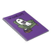 Scareapy Journal Paars Notitieboek (Rechterzijde)