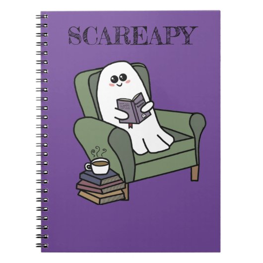 Scareapy Journal Paars Notitieboek (Voorkant)