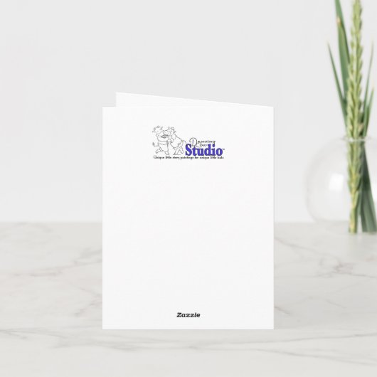 "Scarecrow" Blank notiecard Bedankkaart (Achterkant)