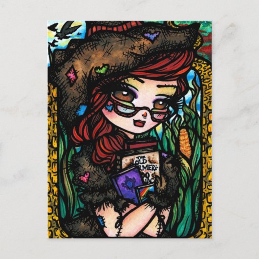 Scarecrow-Briefkaart Briefkaart (Voorkant)