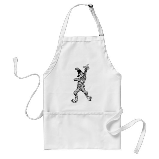 Scarecrow Dansend Disco Style Standaard Schort (Voorkant)