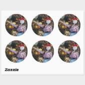 Scarecrow-decoratie Ronde Sticker (Vel)