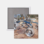 Scarecrow, een mobiliteitstestmodel magneet (Voorkant / Achterkant)