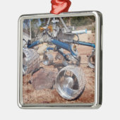 Scarecrow, een mobiliteitstestmodel metalen ornament (Links)