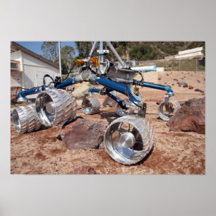 Scarecrow, een mobiliteitstestmodel poster